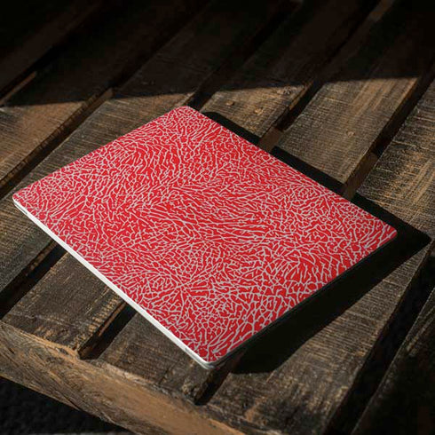 Elephant Print Red Surface Laptop 2 Skin